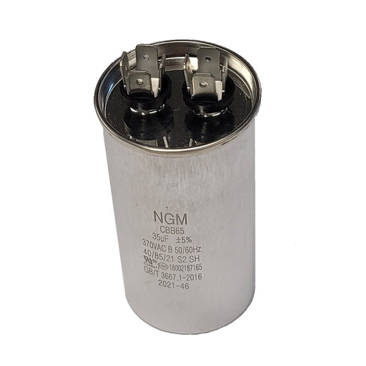 QX6535-NGM 35uf Capacitor Motor Run Round 35 uF MFD 370V HVAC