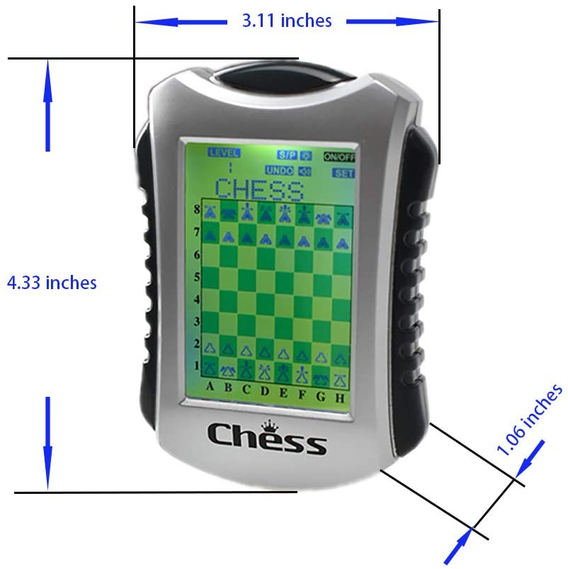 Potable Touch Control Electronic Chess Game for Kids to Learn and Play