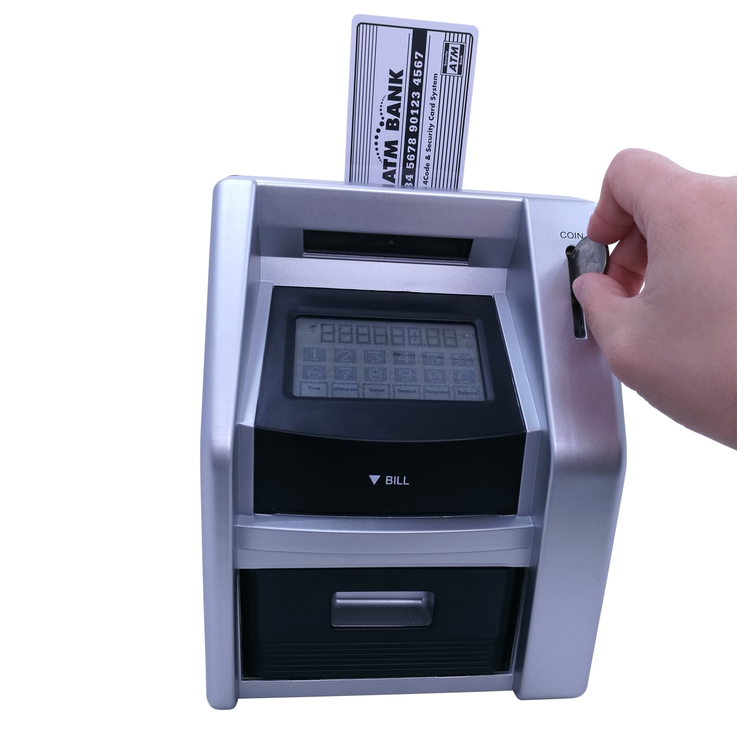 Toy ATM Bank ATM Machine Savings Bank for Kids – with Touch Screen