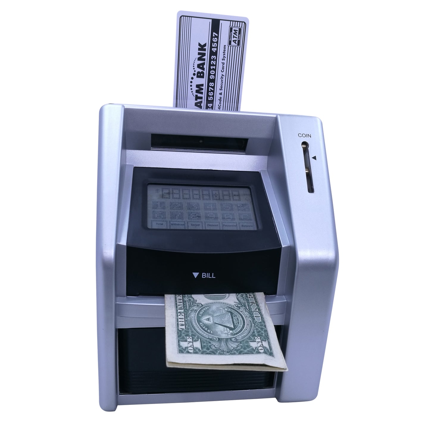 Toy ATM Bank ATM Machine Savings Bank for Kids – with Touch Screen