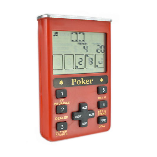 Electronic Poker Game Handheld 7 in 1