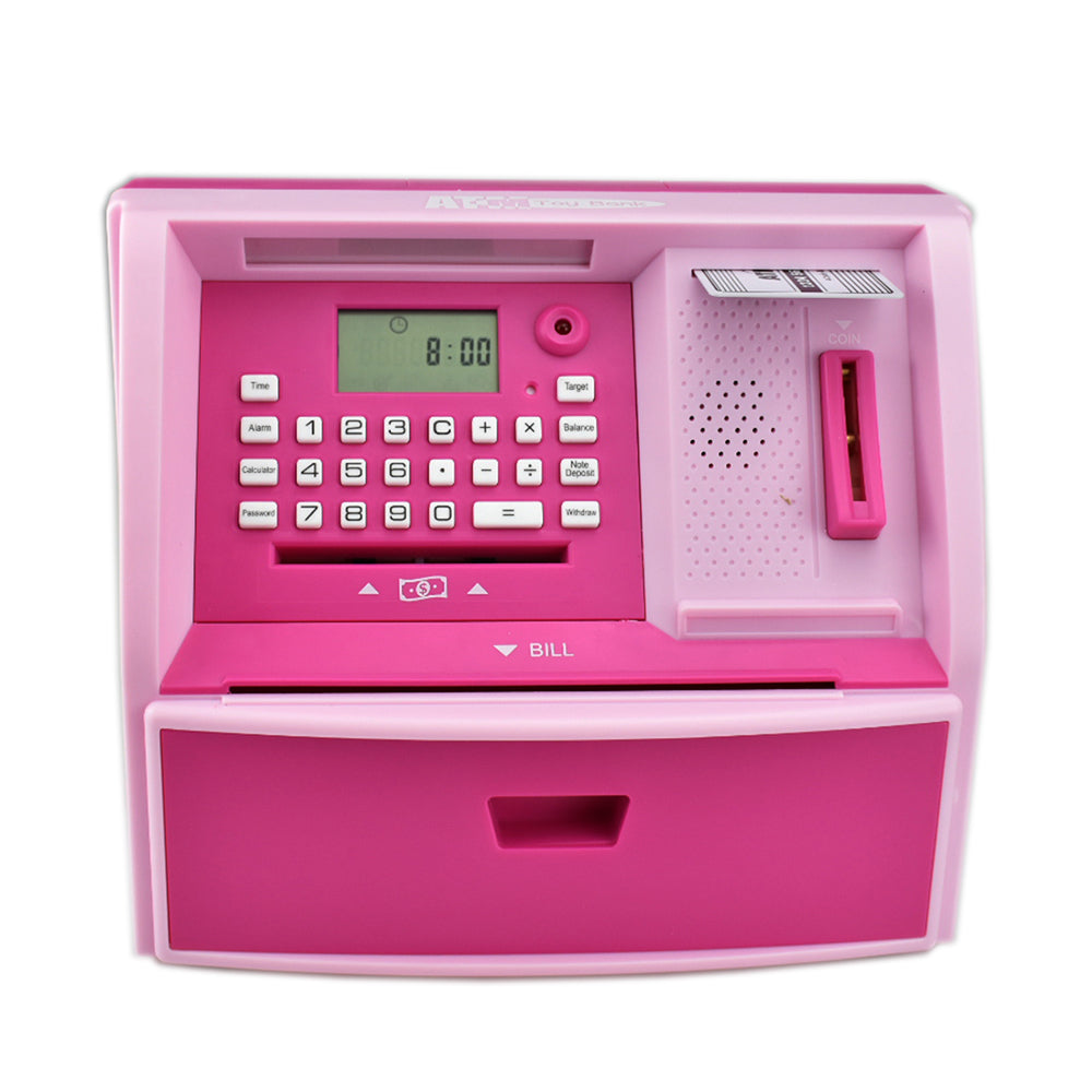 Talking ATM Savings Bank, Digital Piggy Bank, ATM Money Coins Machine for Kids