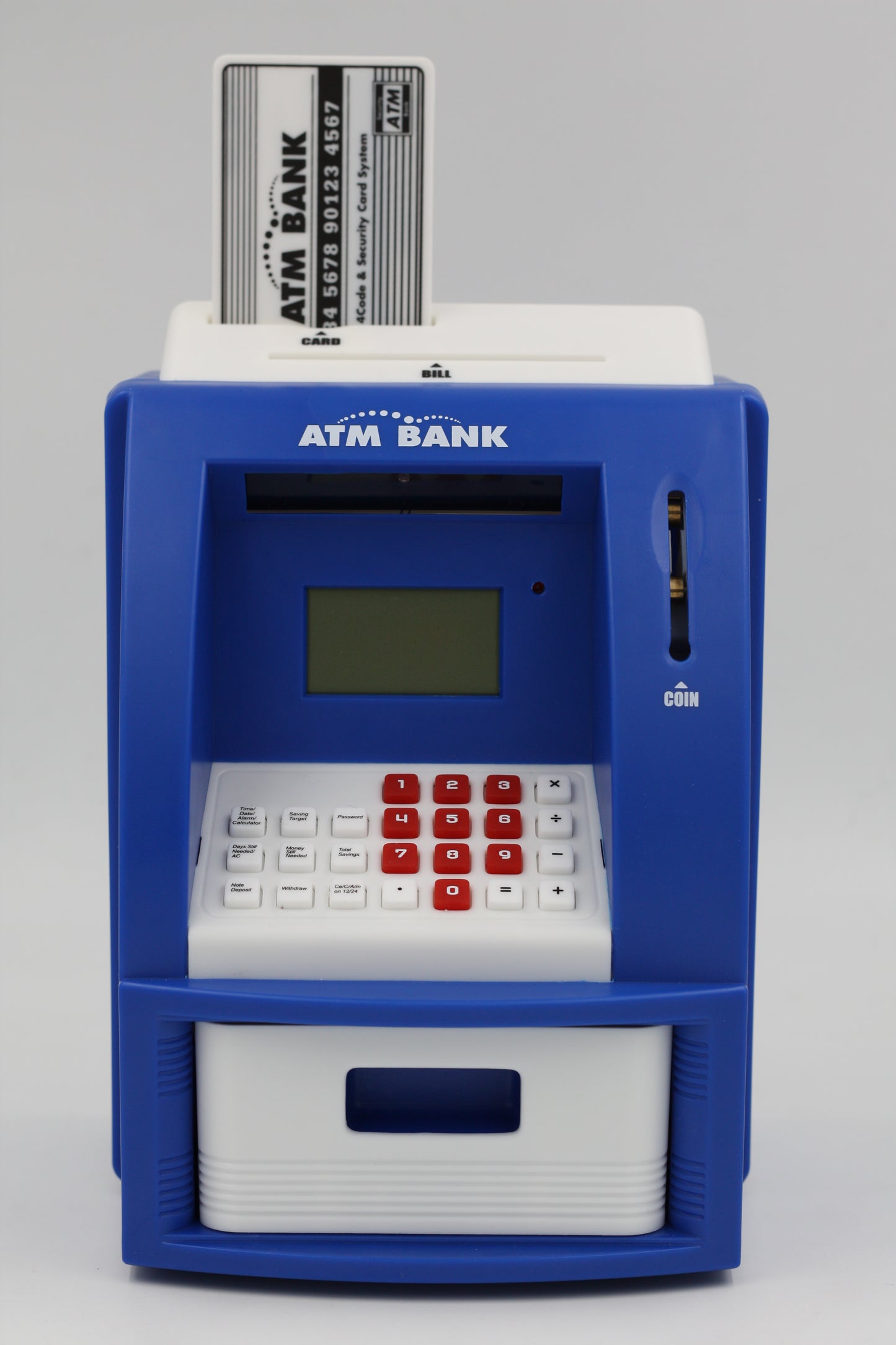 ATM Bank, Electronic Piggy Bank, Perfect Toy for Kids to Instill Saving Habit