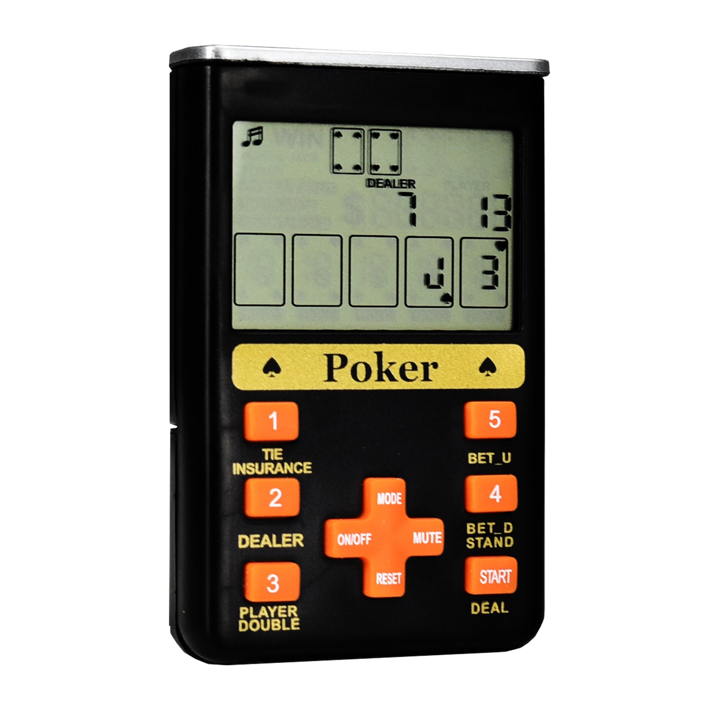 Electronic Poker Game Handheld 7 in 1